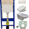 Geberit UP 100 +Neptunus WC+ Ultimo zitt.+ Delta 21 wit