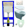 Geberit UP 100 +Trevi wc+zitting+ Delta 21 wit