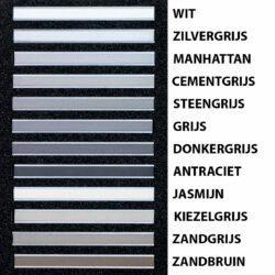 Coba CGM300 voegkleuren staaltjes