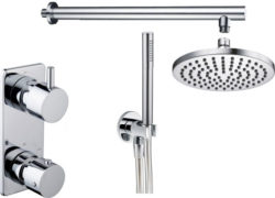 One-Pack inbouwthermostaatset rond type 2 (20cm)