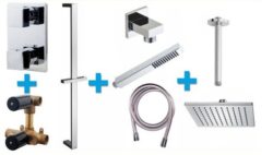 One-Pack inbouwthermostaatset type 113 (20cm)