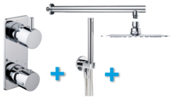 One-Pack inbouwthermostaatset type 19 (30cm ufo)