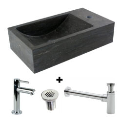 Fontein hardsteen Saniflex recto rechts