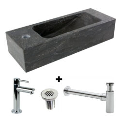 Fontein hardsteen Saniflex Slim links