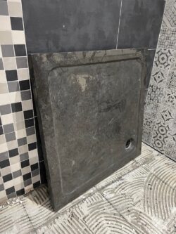 SHOWMODEL Douchebak hardsteen natuursteen vierkant 90x90