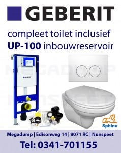 Geberit Sphinx inbouw set