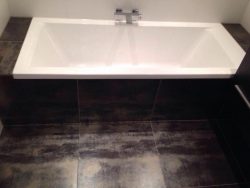 Vloertegels Odra Metallic 60x60 roest look - oliekleur