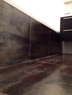 Vloertegels Odra Metallic 60x60 roest look - oliekleur