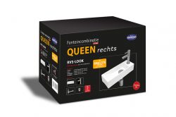 Fonteincombinatie Queen Rechts RVS Look