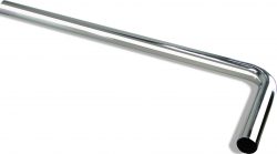 Chroom vloerbuizen 750x220x32  lang