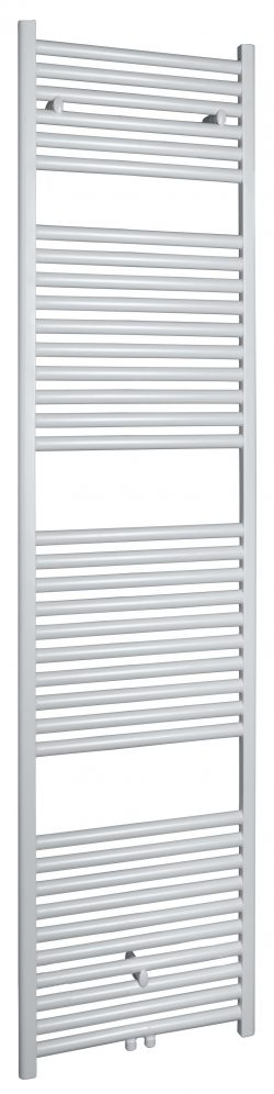 Elara sierradiator wit 1817x450 midden onder aansluiting