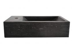 Hardstenen fontein 40x22x10 links