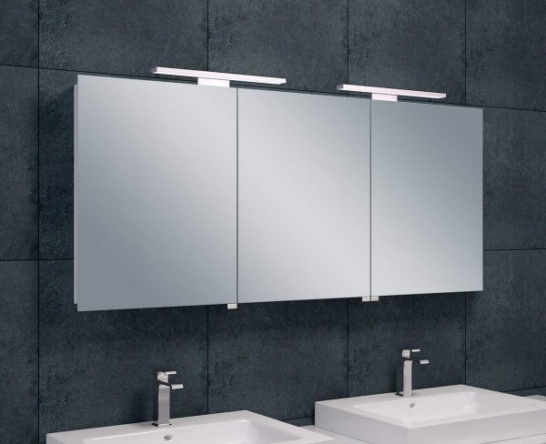 Luxe spiegelkast +Led verlichting 140x60x14cm