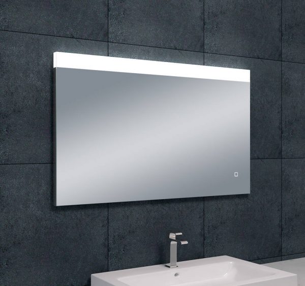 Single dimbare LED  condensvrije spiegel 1000x600