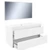 Vision meubelset (incl. spiegel) 100 cm wit