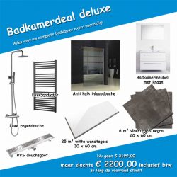 wrijving menu Broederschap Budget Badkamerdeal - complete badkamer | Megadump