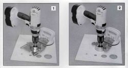 Diamantboor- Tegelboorgeleider met zuignap