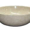 Waskom marmer beige crema nova - natuursteen beige