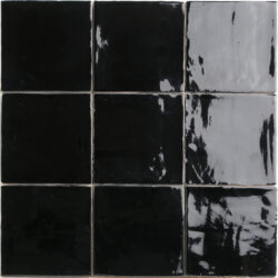 handvorm tegels donker groen