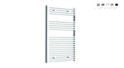 Sanicare design radiator recht 111,8 x 45 cm wit