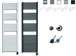 Sanicare electrische design radiator 172 x 45 cm. met thermostaat