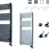Sanicare electrische design radiator 111,8 x 45 cm. met thermostaat