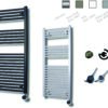 Sanicare electrische design radiator 111,8 x 60 cm. met thermostaat