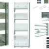 Sanicare design radiator midden aansluiting recht 160 x 45 cm