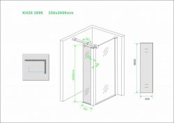 Zijwand + hoekprof 10mm NANO