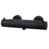 Saniflex black series douchethermostaatkraan zwart cool touch