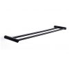 Wiesbaden Ida dubbele handdoekrek 60cm zwart