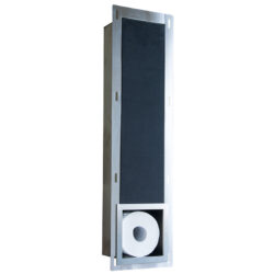 inbouw toiletrolhouder rvs productfoto