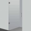 Scharnierende douchedeur zonder profiel - profielloze nisdeur