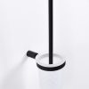 Saniflex black series toiletborstelhouder zwart