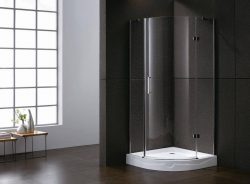 Douchecabine kwartrond met 1 deur