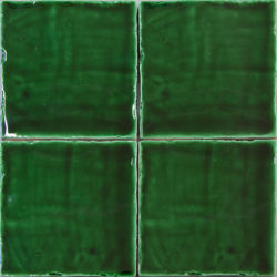 handvorm tegels donker groen