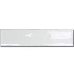 Handvorm tegels 7,5 x 30 cm wit