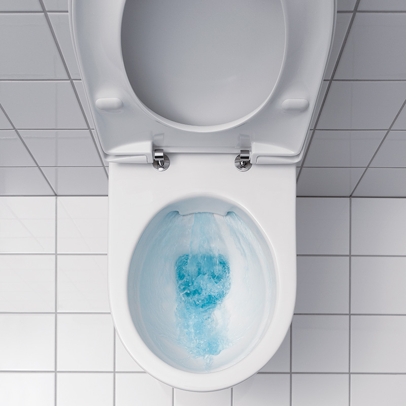 toilet met Rim-free wandcloset zonder spoelrand