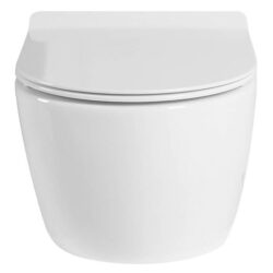 Wandcloset compact 48 cm met softclose flatline toiletzitting