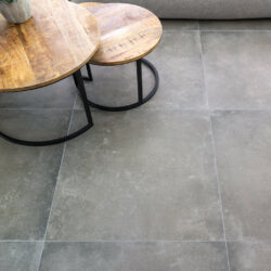 Vloertegels betonlook smoke 80x80 cm