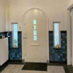 Handvorm tegels met schakering 10×10 Zellige Azul Oscuro blauw