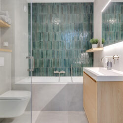 Ragno Look Avio handvorm tegels 6x24 cm langwerpig groen