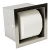RVS Toiletrolhouder inbouw voor in de muur