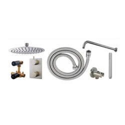 Inbouwthermostaatset rond type 202 GS (20cm)