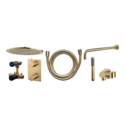 Inbouwthermostaatset rond type 404 GM (30cm)