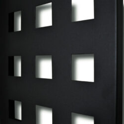 Badkamer radiator Square 1800x400 mm mat zwart