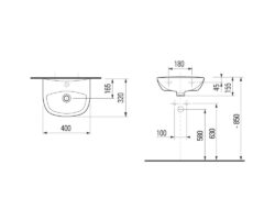 fontein wit 0190644 tekening