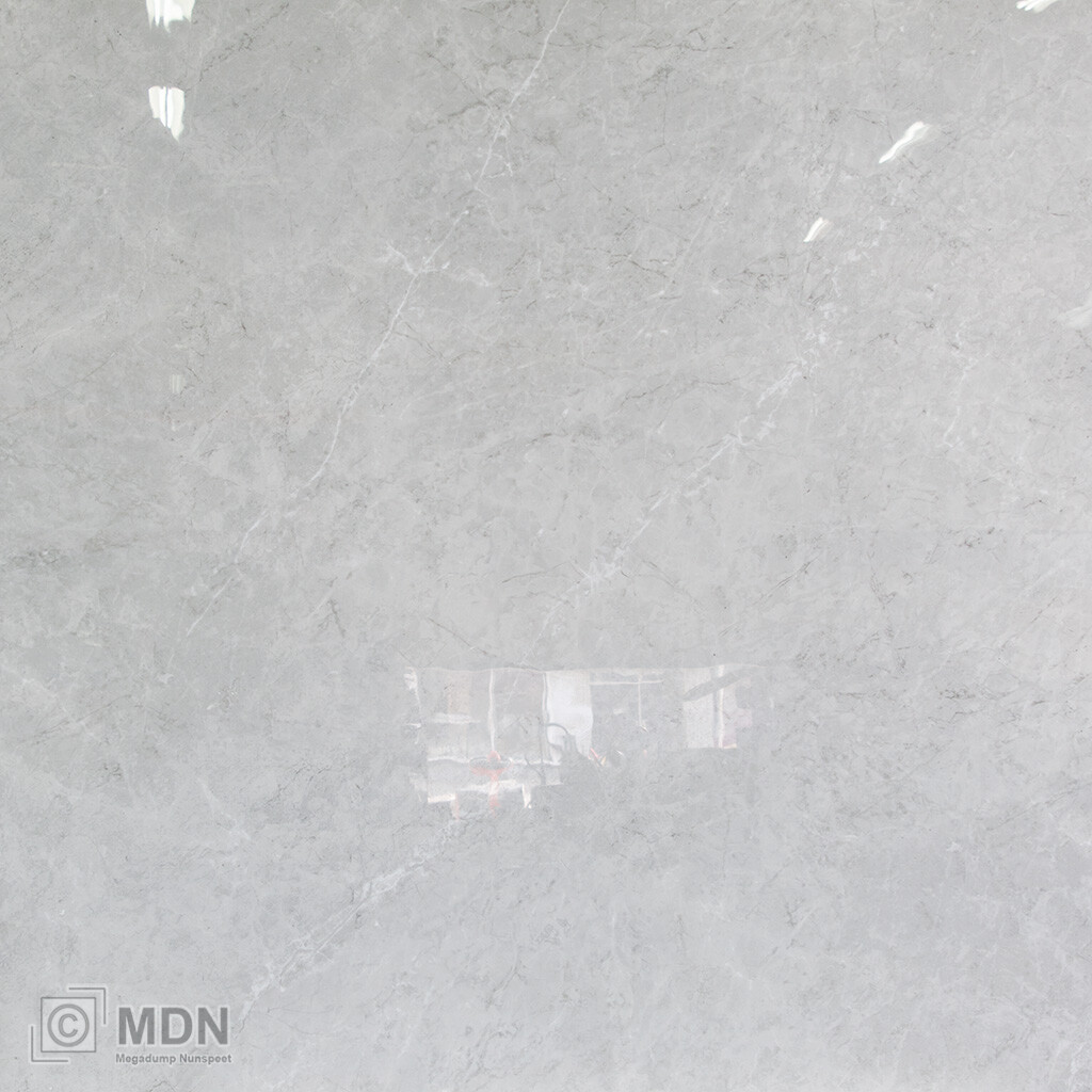 Grijze marmer look vloertegels keramiek 120x120 | Megadump