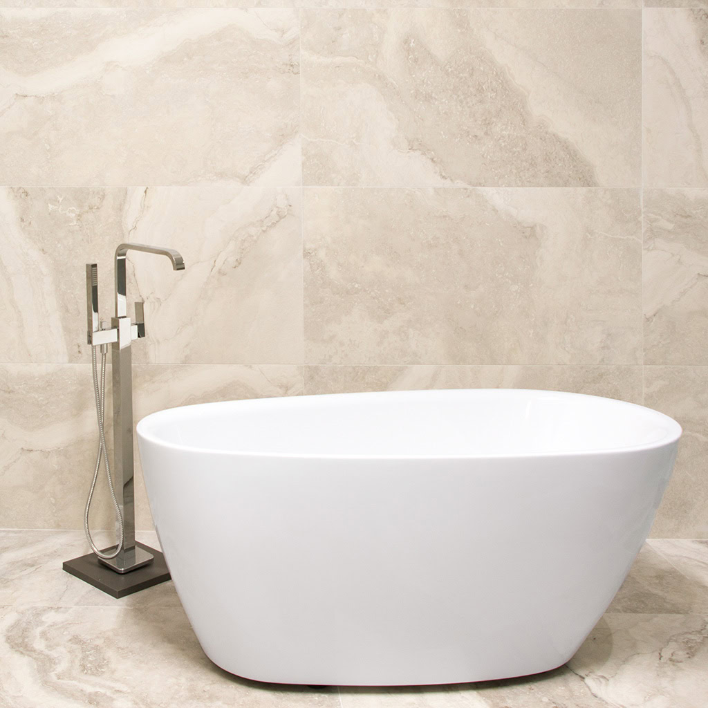 Keramische vloertegels 120x60cm marmer look beige