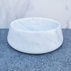Ronde-waskom-marmer-wit-Imperial-white